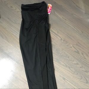 Brand new mesh leg leggings with side pockets